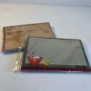 Recipe Cards Set of 2 Packages 4x6 Designs Farmers Market Studio 18 Card Stock